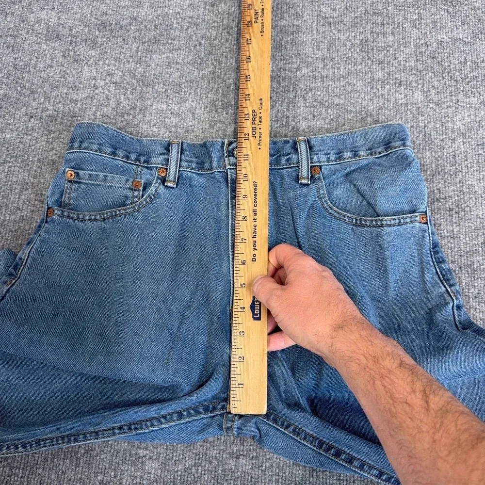 Vintage Levis 517 Jean Men 32x29 Blue Bootcut Boot Cut Leg Y2K Western Rodeo
